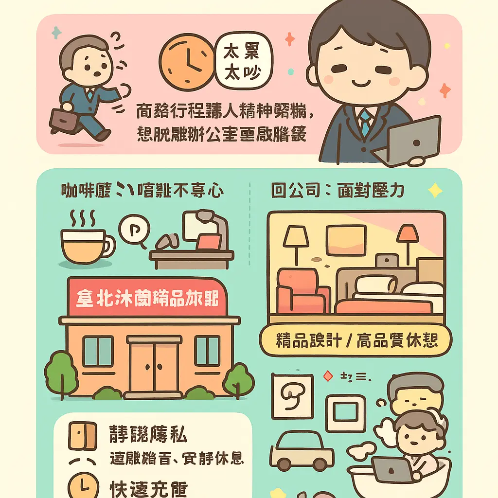 汽車旅館好處？ - 臺北沐蘭精品旅館