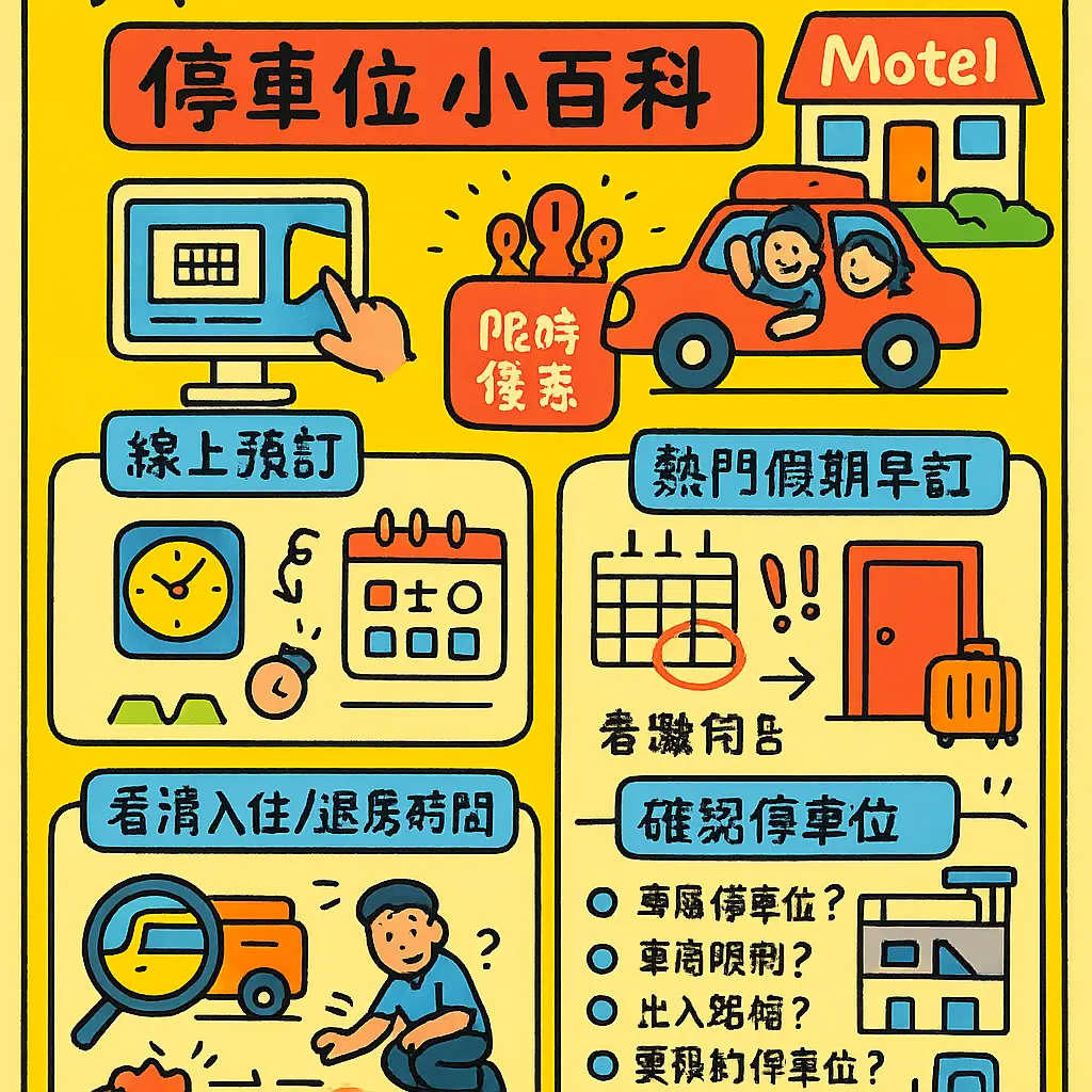 為什麼叫汽車旅館？ - 停車位