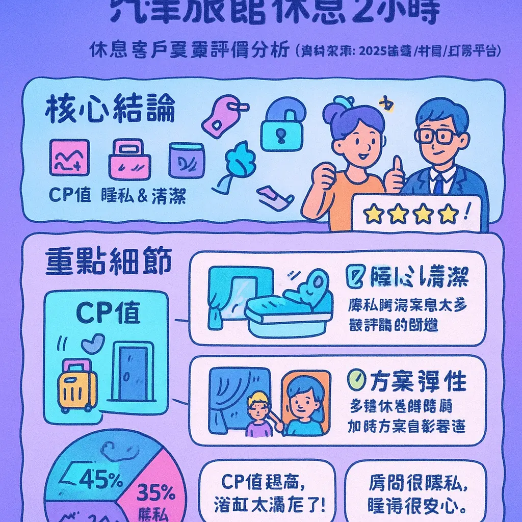 汽車旅館休息2小時 - 商旅休息