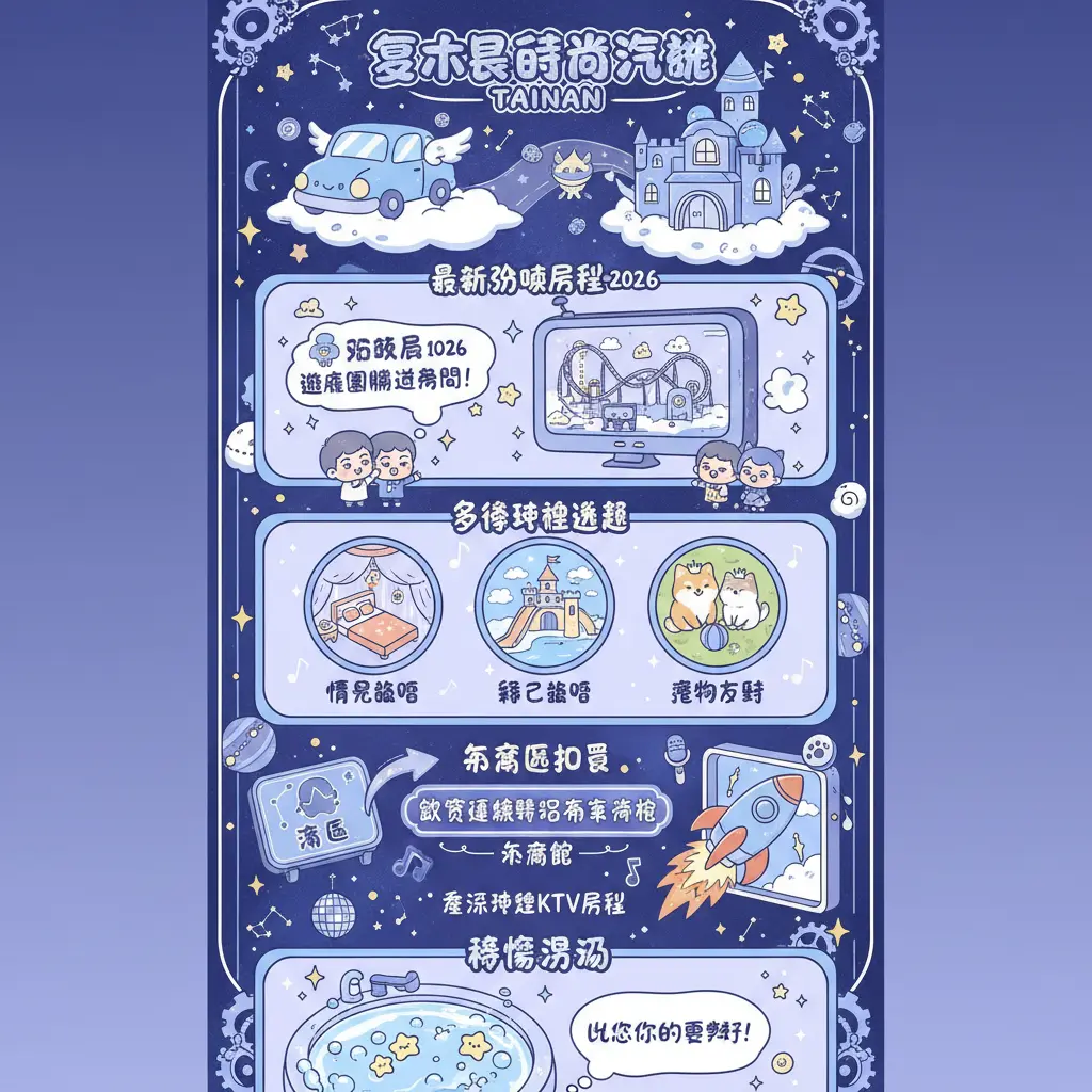 台南 汽車旅館 - 夏卡爾時尚汽旅