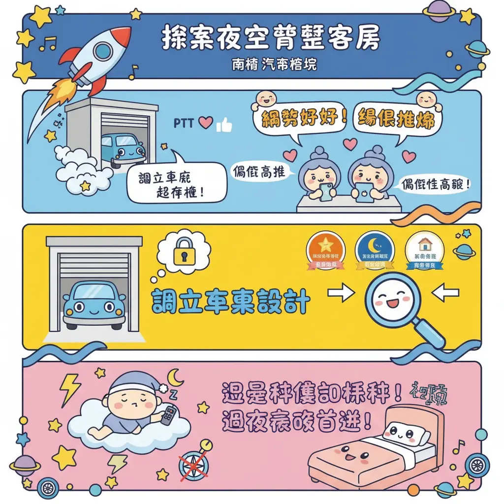 南港 汽車旅館 - 探索夜空尊爵客房