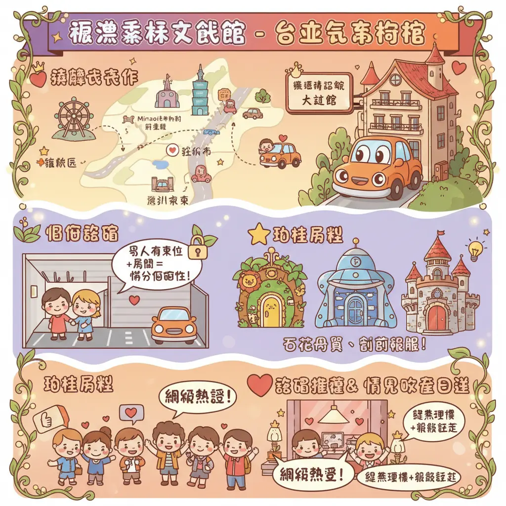 台北 汽車旅館 - 挪威森林文創館