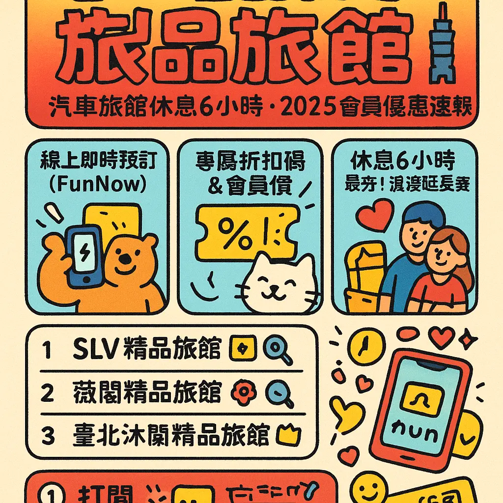 汽車旅館休息6小時 - 臺北沐蘭精品旅館