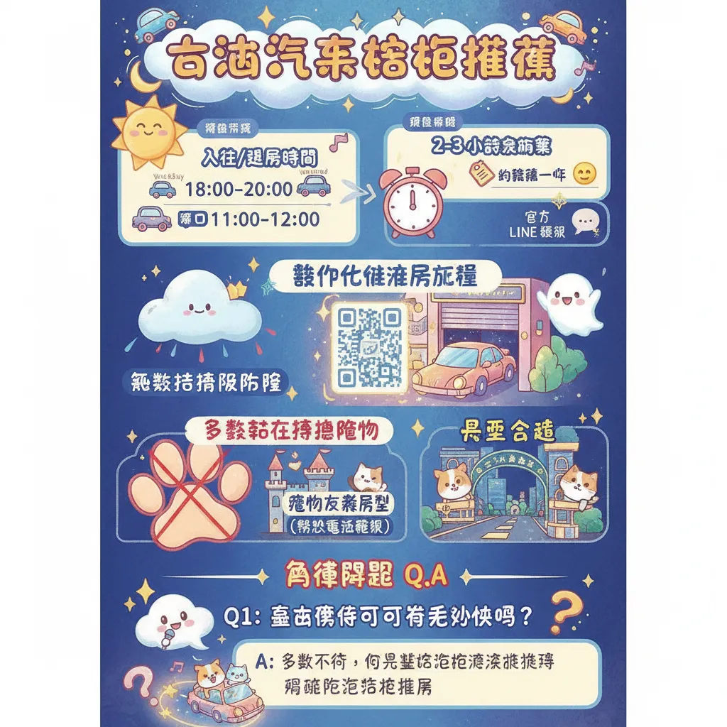 臺中汽車旅館挑選指南：依預算與情境快速配對