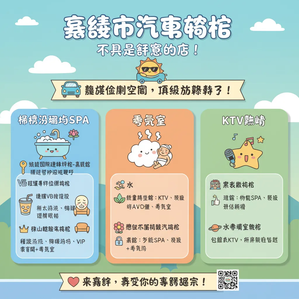 嘉義汽車旅館特色設施全攻略：按摩浴缸、蒸氣室與KTV