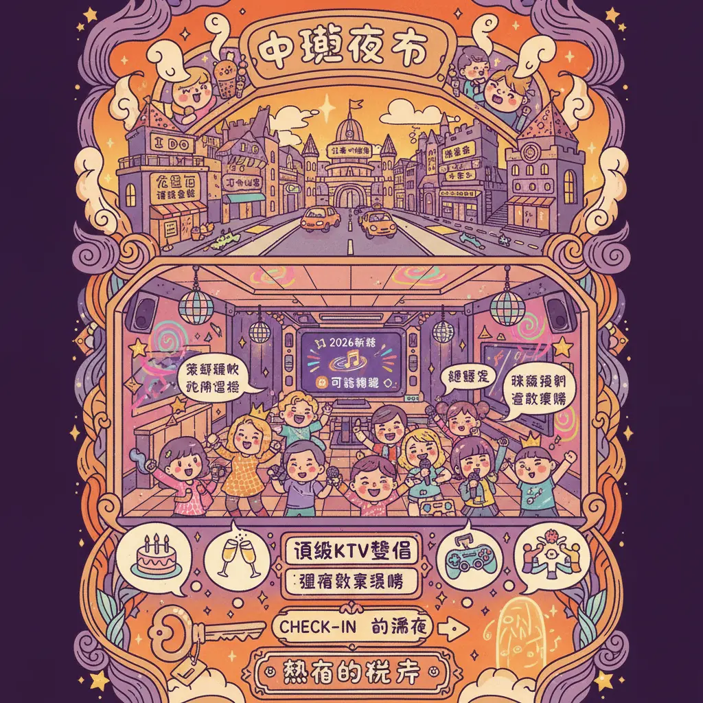 中壢 汽車旅館 - 中壢夜市