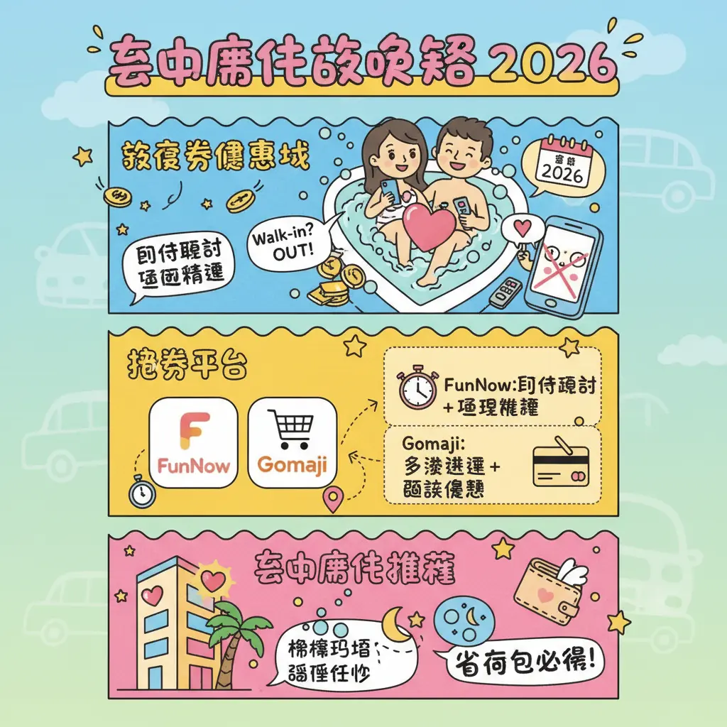 汽車旅館 休息 - 臺中