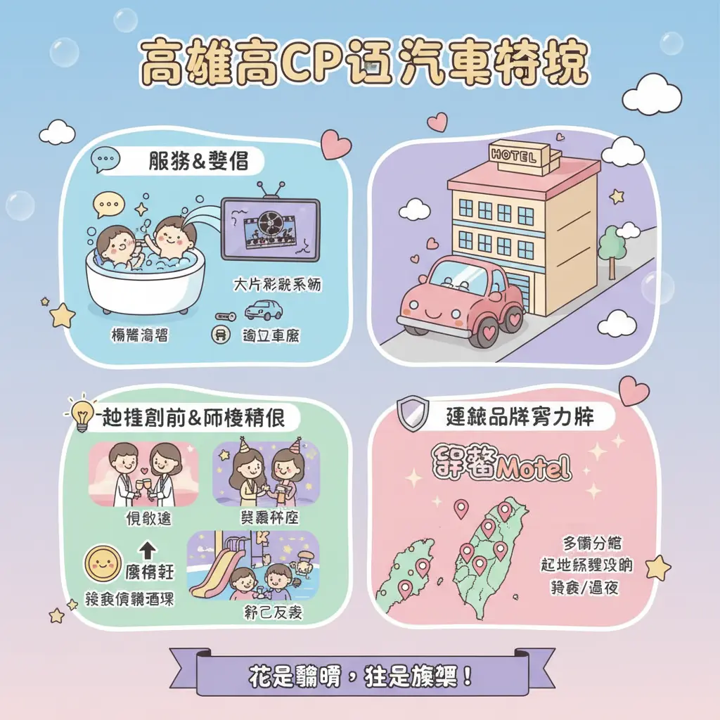 汽車旅館 評分最高 - 臺中