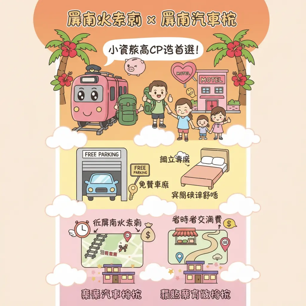 屏東 汽車旅館 - 屏東火車站