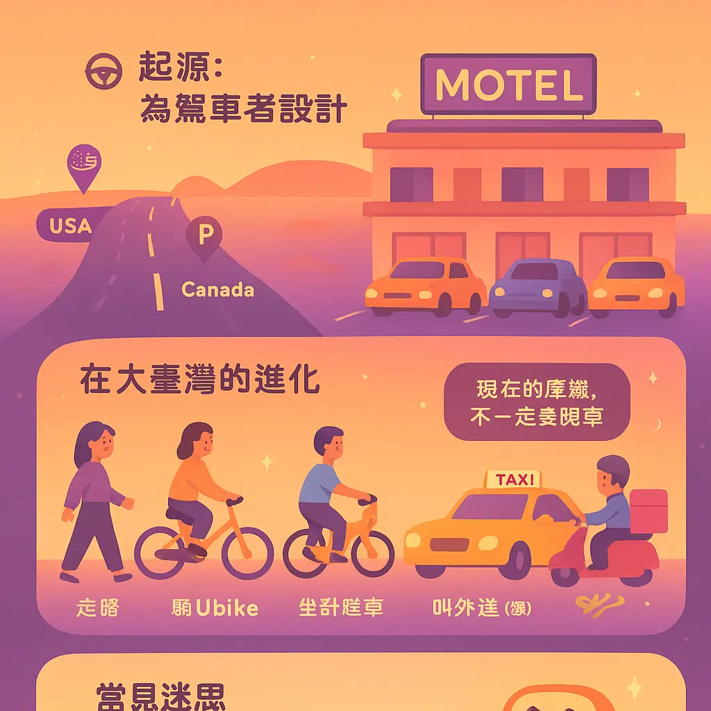為什麼叫汽車旅館？ - MOTEL