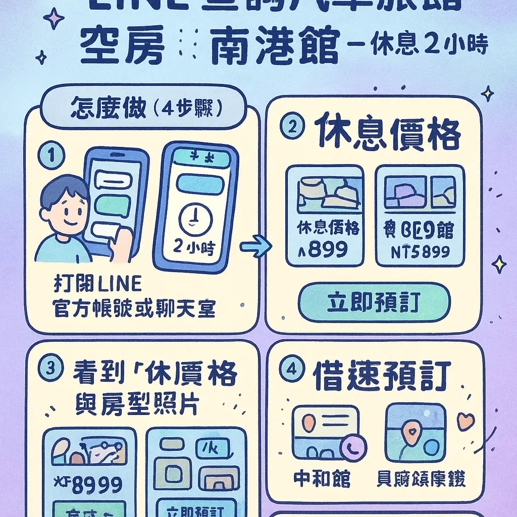 汽車旅館休息2小時 - 南港館