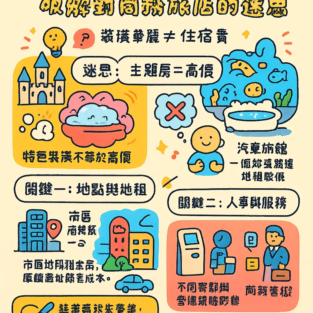 汽車旅館為什麼便宜 - 商務旅店