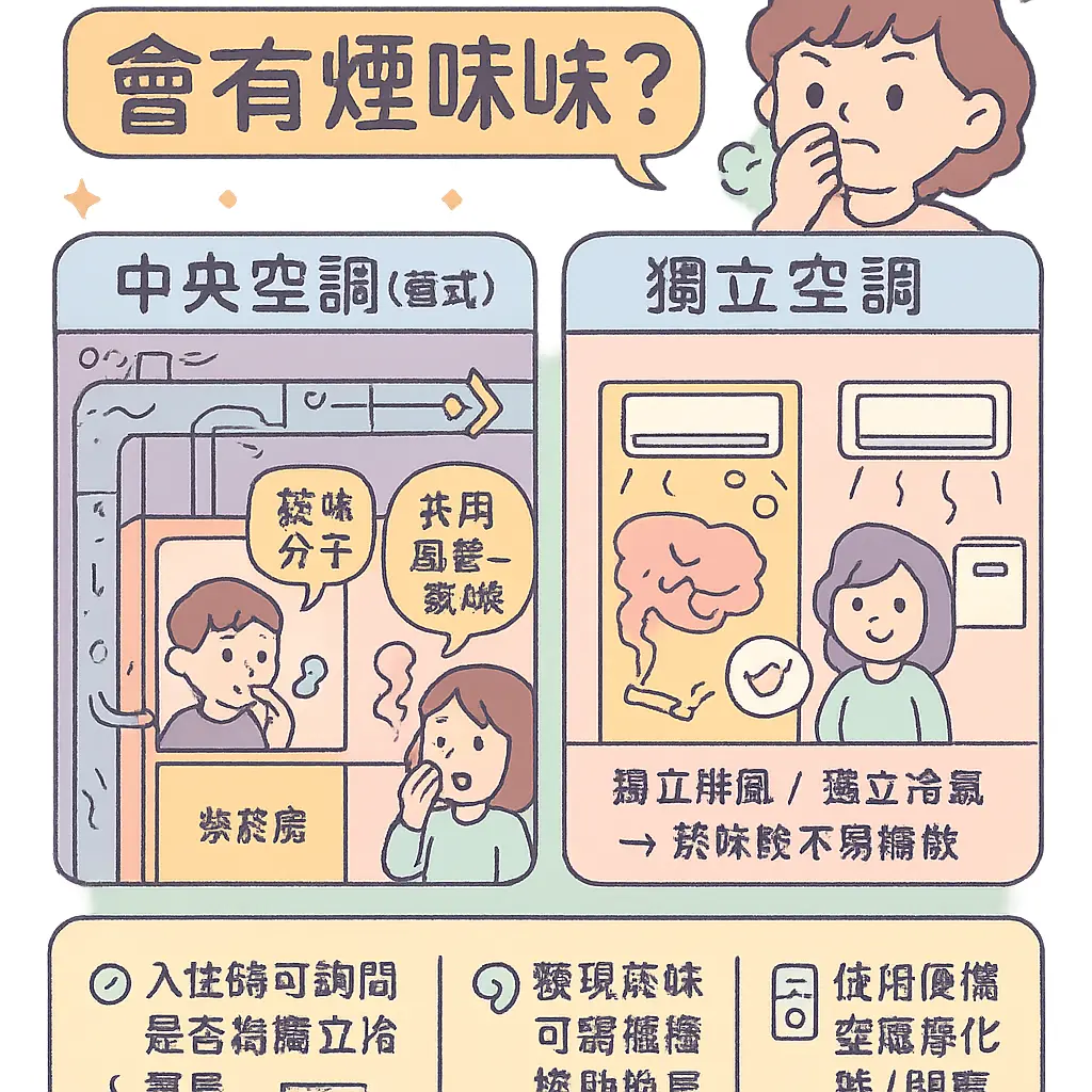汽車旅館 為什麼會有煙味？ - 摩鐵